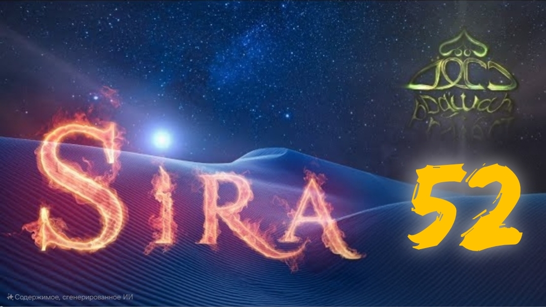 52. СИРА ПРОРОКА МУХАММАДА - Женитьба Пророка на Сауде и Айше - ЯСИР КАДИ смотреть онлайн