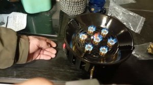 плита для рыбаков и охотниаов