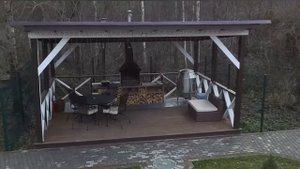 Обзор участка с высоты птичьего полета!