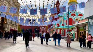 Прошелся по пешеходной улице Никольской, до Красной Площади. Москва. Эпизод 78