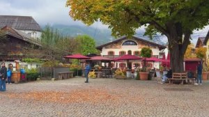 Самая красивая деревня Германии - Расслабляющая осенняя прогулка по немецким Альпам, Рай на Земле