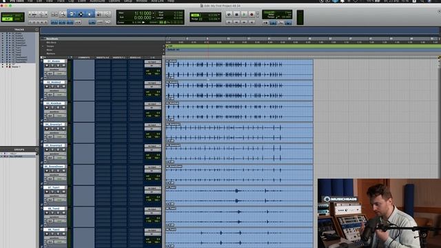 Pro Tools с нуля изучаем интерфейс и инструменты
