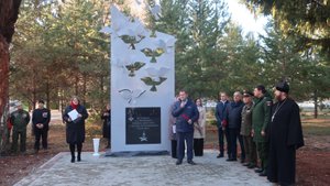 Открытие стелы воинам- землякам СВО в Санниково
