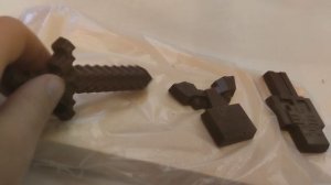 шоколадные фигурки майнкрафт