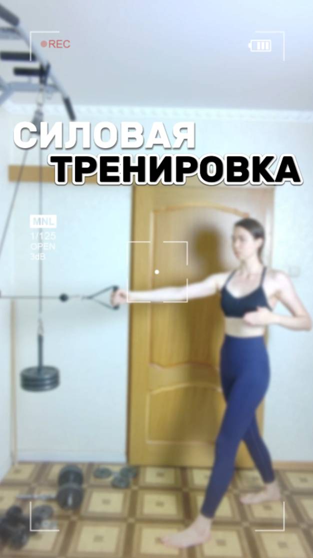 Силовая тренировка (Не забудьте сохранить 😉 и выполнить, конечно)