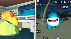 😨 Заснял Акулу на Камеру в Чикен Ган! Тёмофф Chicken Gun