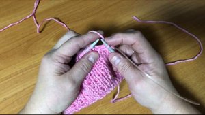 Мастер-класс как связать фиксированный отворот на шапке резинка1Х1