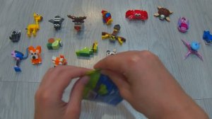 Распаковка пакетиков Магнит зверятыши коллекция, магнит акция, как собрать зверятышей из магнита