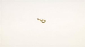 Винт-глазок 501 21мм BR 144 (Цвет: желтый) (Упаковка: 144 шт.)