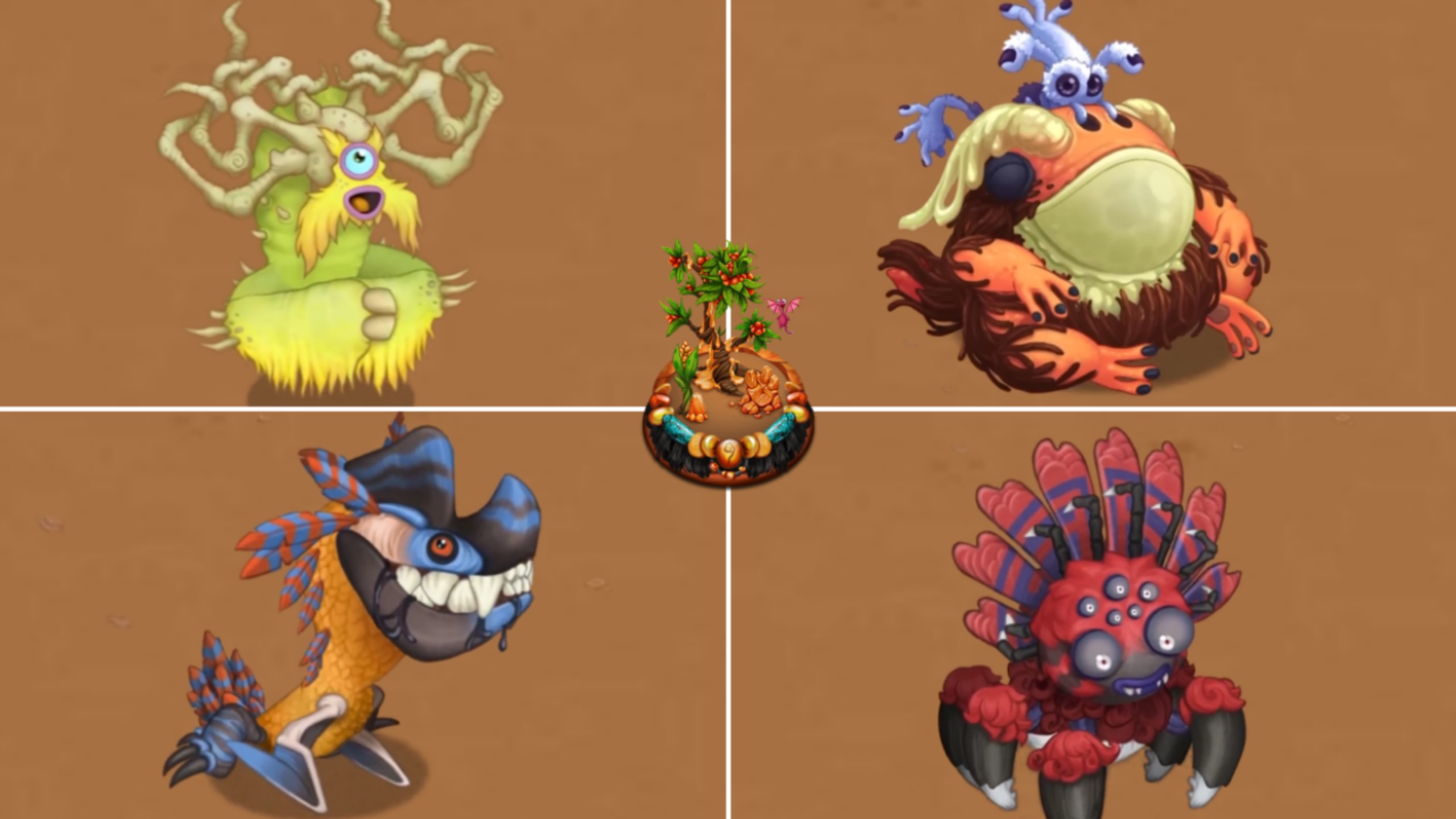 Amber Island - Epic Flum Ox - All Monsters Sounds ~ My Singing Monsters смотреть онлайн