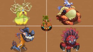 Amber Island - Epic Flum Ox - All Monsters Sounds ~ My Singing Monsters