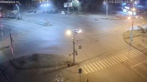 ДТП. Абакан. Перекресток улиц Щетинкина и Крылова. ЗАГС. 25.10.2025