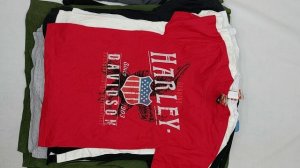 39843 Футболки Harley Davidson сток, 3пак, Harley Davidson T-shirtsоптом