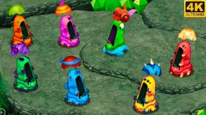 Призматический Кричашлем - Все Версии (My Singing Monsters, Мои Поющие Монстры, Msm, Мсм)