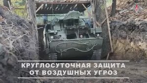 Боевая работа расчета ЗРК «Тор-М2» ГрВ «Север»