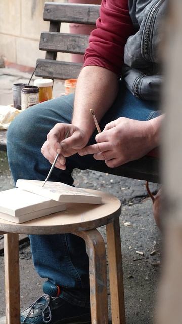 А вы знали, что ангобом можно писать небольшие этюды? 🍂 смотреть онлайн