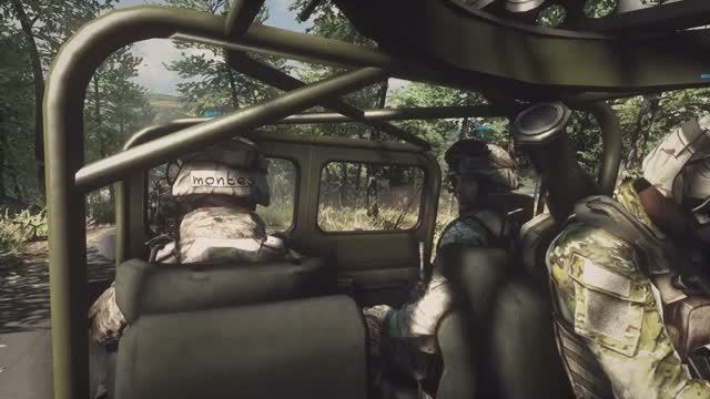 Battlefield 3 Молот и Наковальня Долина Засада #8