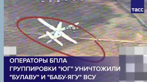 Операторы БПЛА группировки "Юг" уничтожили "Булаву" и "Бабу-ягу" ВСУ