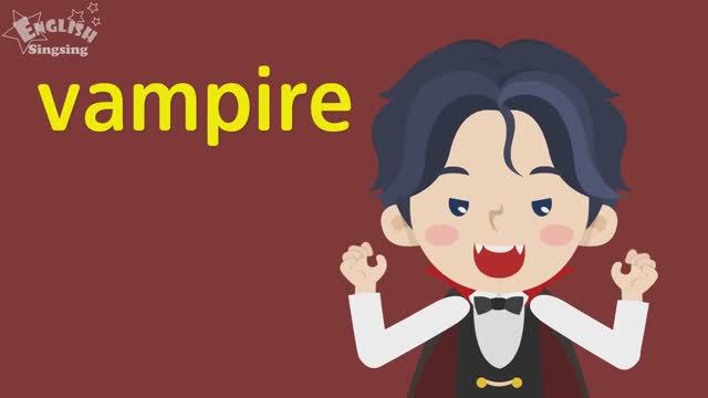 Halloween vocab for kids. Halloween words. English for kids