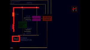 Работа электрической цепи индийского тепловоза. Видео 8