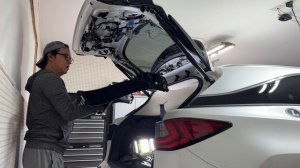 Replacing 2022 Lexus RX350L Interior Liftgate Trim Cover Panel Assembly