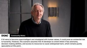 Джефри Хинтон: Мы просто не знаем, сможем ли мы заставить ИИ не хотеть брать верх.