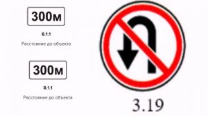 Запрещающие знаки. Знак 3.19 Разворот запрещен