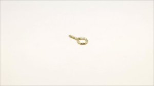 Винт-глазок 501 25мм BR 144 (Цвет: желтый) (Упаковка: 144 шт.)