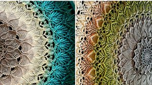 20. Вязание крючком. 69-70 ряды. Салфетка Arcanowave. Мастер-класс по вязанию.mp4