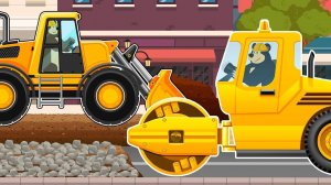 МУЛЬТИК МАШИНКИ ВИДЕО ПРО МАШИНКИ СТРОИТЕЛЬНАЯ ТЕХНИКА МУЛЬТФИЛЬМЫ ЦВЕТНЫЕ МАШИНКИ ИГРУШКИ МАШИНКИ