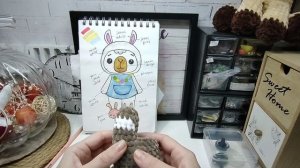 Совмесный проект "Вязание - это серьезно" 43 неделя: вяжем ламу. Сладкие пкупки к Хэллоуину.