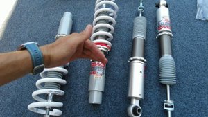Винтовая подвеска (койловеры) DWD Street с регулировкой высоты и жесткости для Audi A4 B9