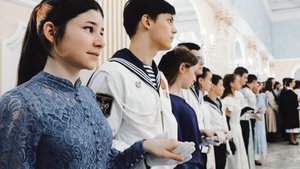 Архиерейское богослужение и Покровский молодёжный бал в городе Ступино