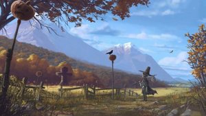 Осенний праздник - Фэнтезийная музыка средневековой деревни, уютная деревенская атмосфера Хэллоуина