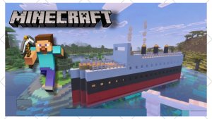 Minecraft: стройка корабля в МАЙНКРАФТ!