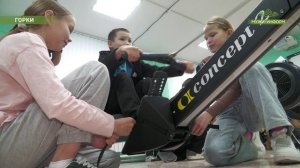 Школьники сели за вёсла