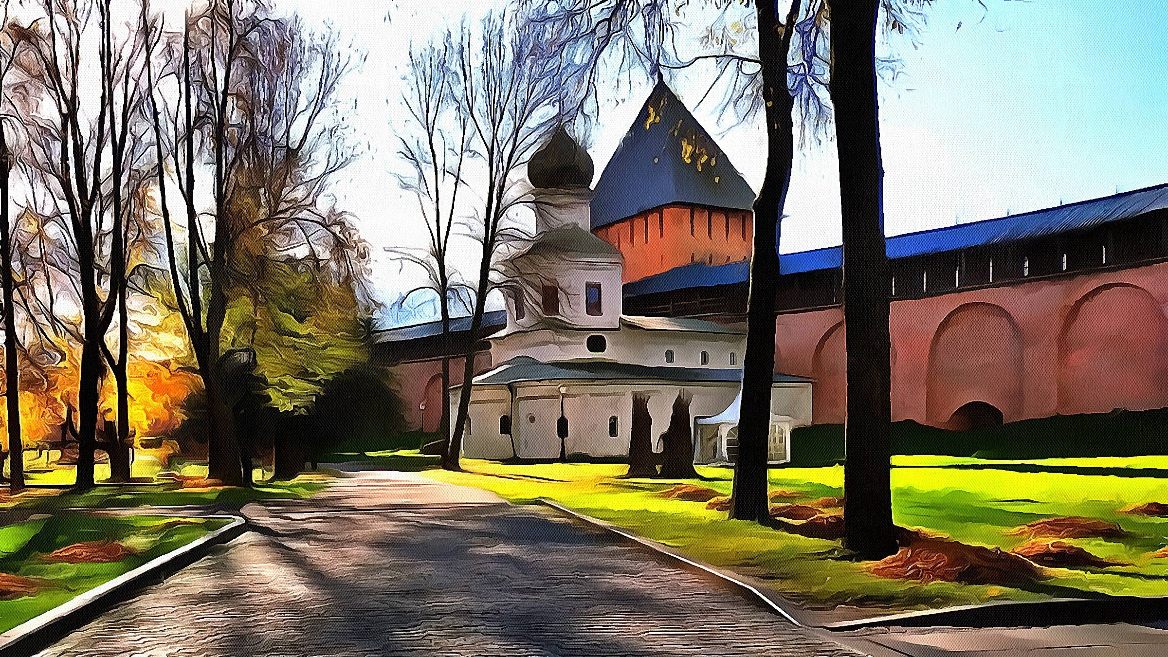 Выезд из Великого Новгорода