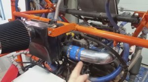 Алюминиевый патрубок на впуск