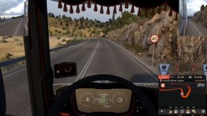 ETS2 Scania Извилистая дорога