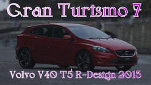 Volvo V40 T5 R-Design 2013 — скандинавская эффективность в мире Gran Turismo 7