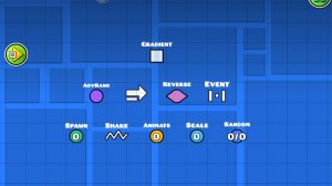 Гайд на триггеры некоторые 2.2 триггеры + Spawn и Shake в Geometry dash.