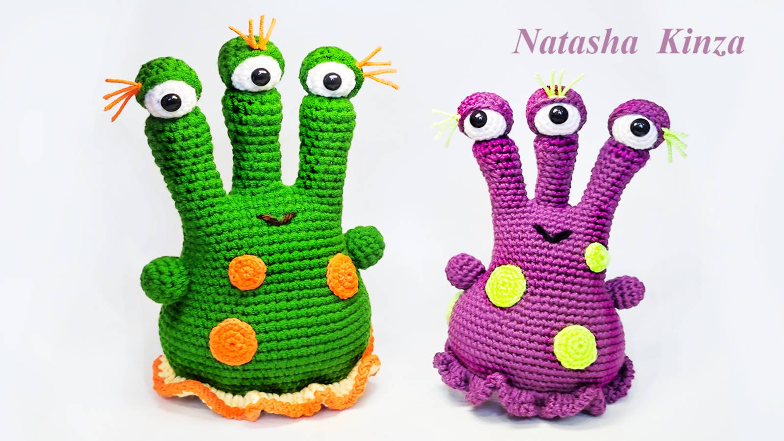 Монстрики Ёршик и Лёшик :) подробный МК уже на моем канале! смотреть онлайн