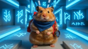 Хомяк в лабиринте собирает магические руны стихий. Захватывающее приключение, квест и побег.