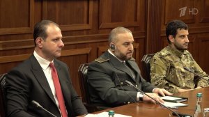 Андрей Белоусов провел встречу с министром обороны Сирии Махрафом Абу Касрой