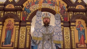 МИТРОПОЛИТ ИГНАТИЙ СОВЕРШИЛ БОЖЕСТВЕННУЮ ЛИТУРГИЮ В ХРАМЕ ПРЕПОДОБНОГО СЕРГИЯ РАДОНЕЖСКОГО