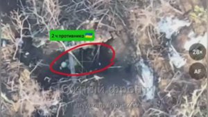 💥☠⚡На Константиновском направлении российские разведчики выявили вражеский опорный пункт...
