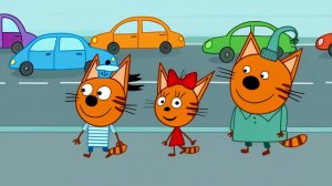 Три Кота 🐱 | Транспорт | Три Кота Мультик смотреть | Развивающая игра для детей и малышей