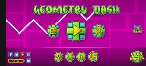 прохождение уровня DASH  в геометри даш