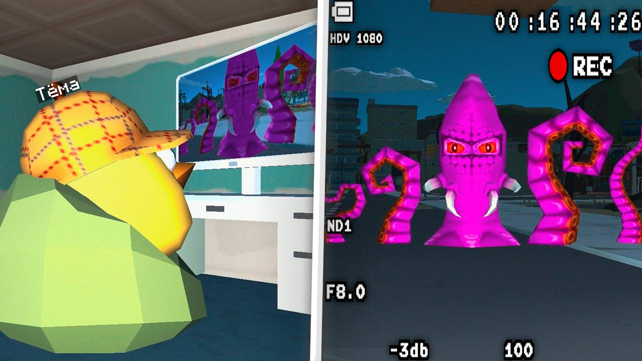 😨 Заснял Кракена на Камеру в Чикен Ган! Тёмофф Chicken Gun смотреть онлайн