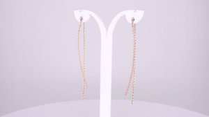 Серьги - протяжки из золота арт. 32016382